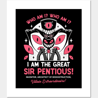 The Great Sir Pentious Emblem Posters and Art